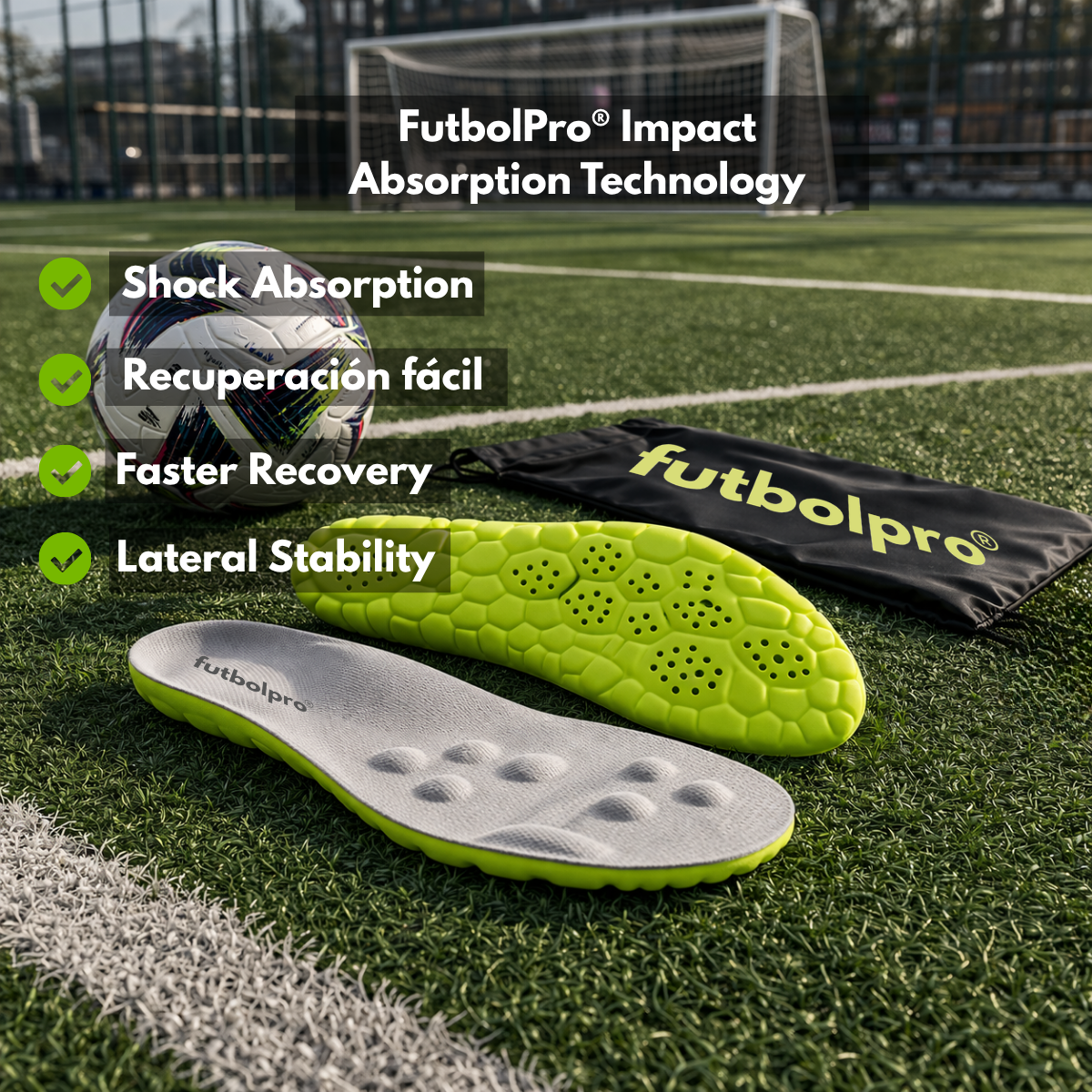 FutbolPro® Soccer Insoles